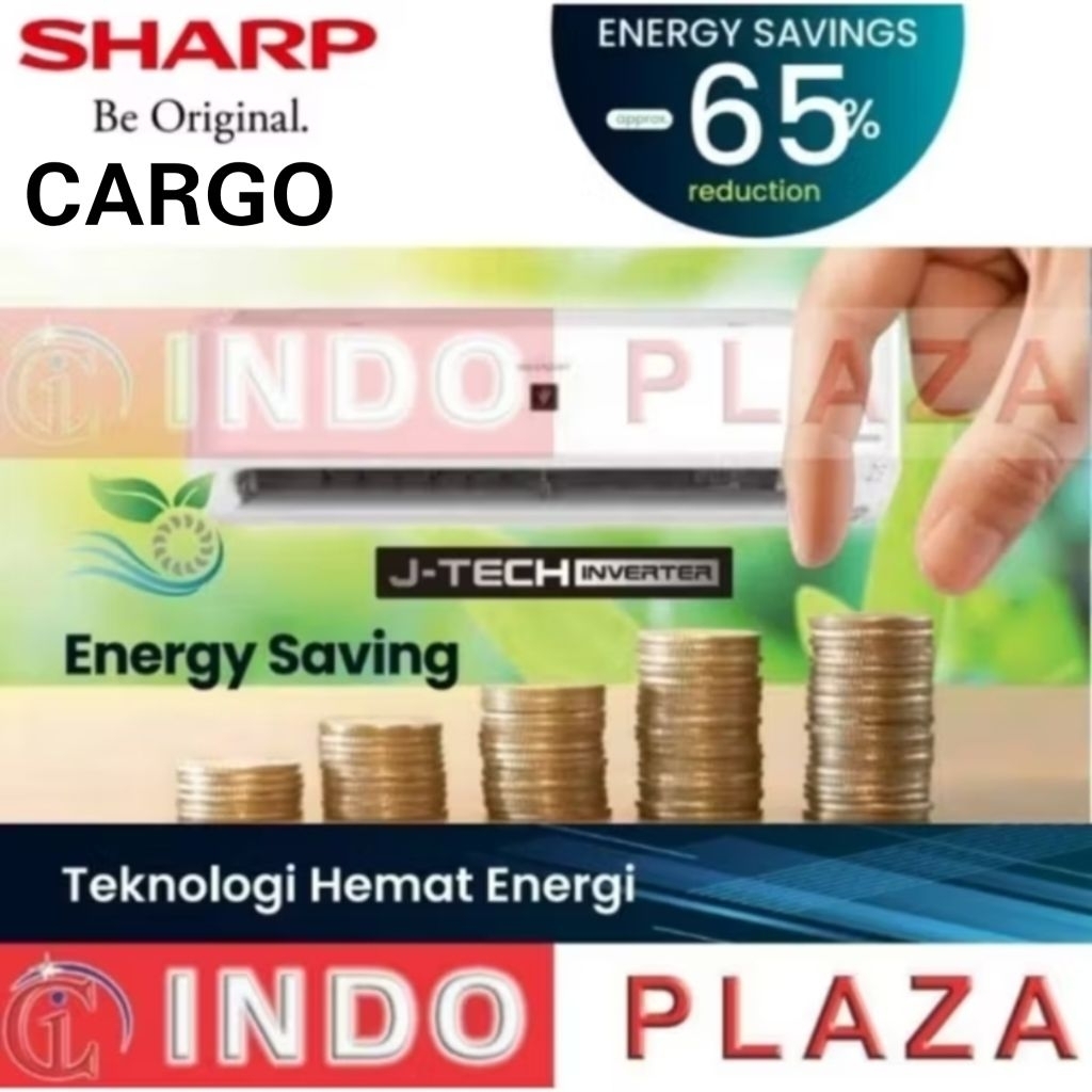 AC SHARP 2 PK INVERTER AH-X18ZY (LUAR MEDAN)