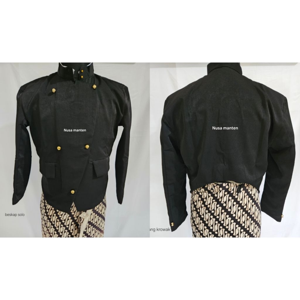 Beskap solo/beskap corak solo/beskap pria/