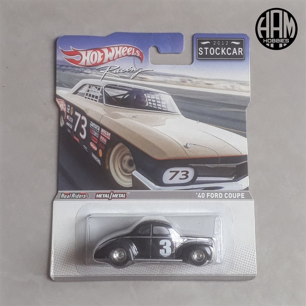 diecast hotwheels 40 ford coupe stockcar 2012