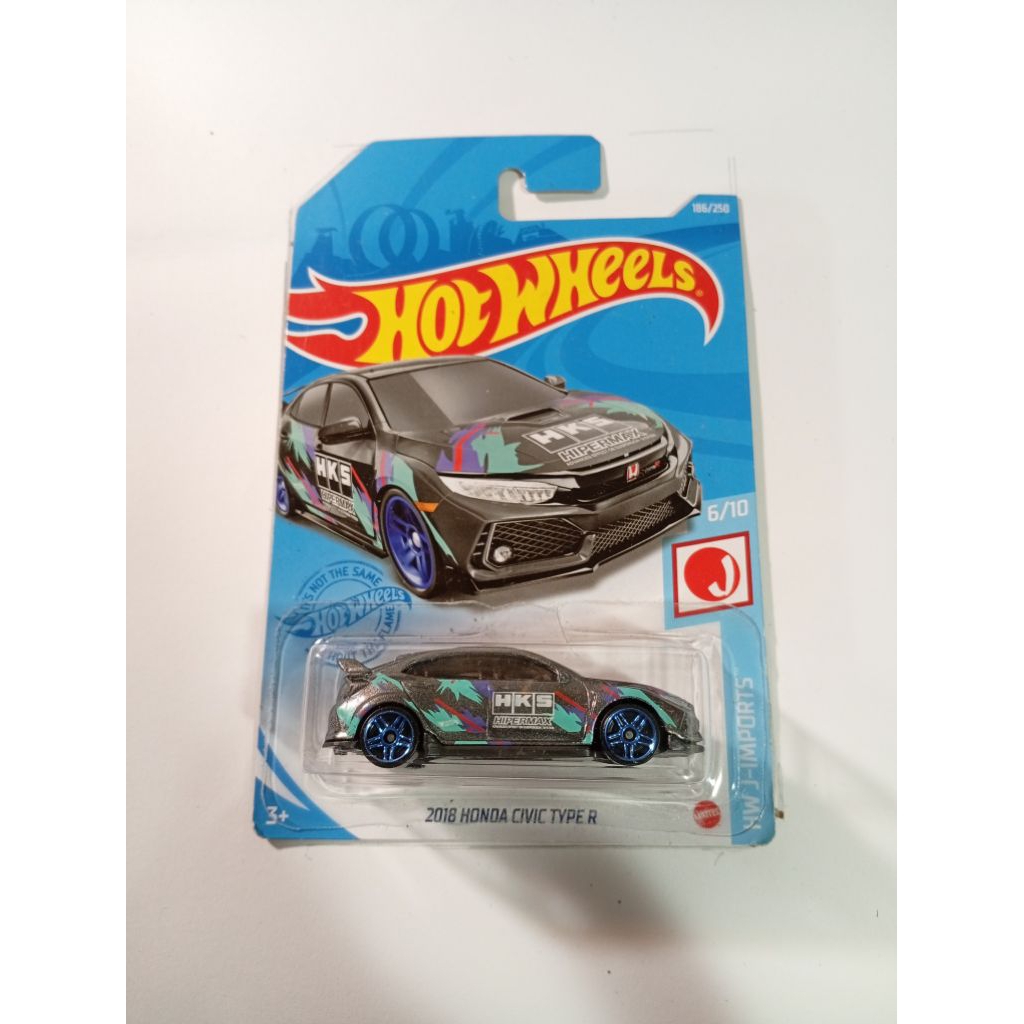 HOT WHEELS 2018 HONDA CIVIC TYPE R HKS