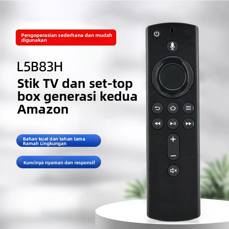 Remote Alexa untuk Amazon Fire TV Stick 4K Max, Cube | Bluetooth Voice  Remot Kontrol