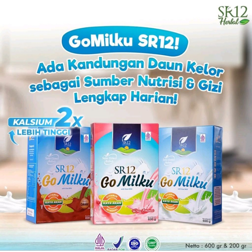 [COD] Go Milku SR12 Susu Kambing Etawa Asli