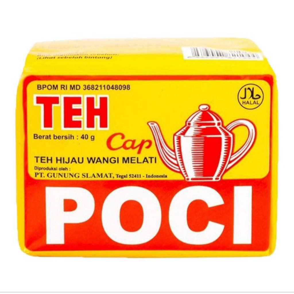 

Teh Cap Poci Seduh Jasmine Kuning 40 g