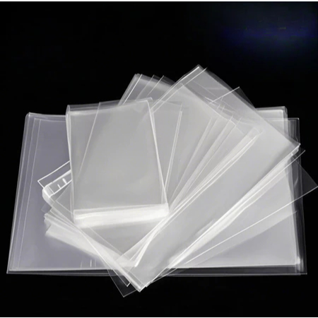 1kg Kantong Plastik OPP Bening 40 Mikron Tebal Tanpa Lem Plastik Kaca Bening OPP Souvenir Tebal 40 M