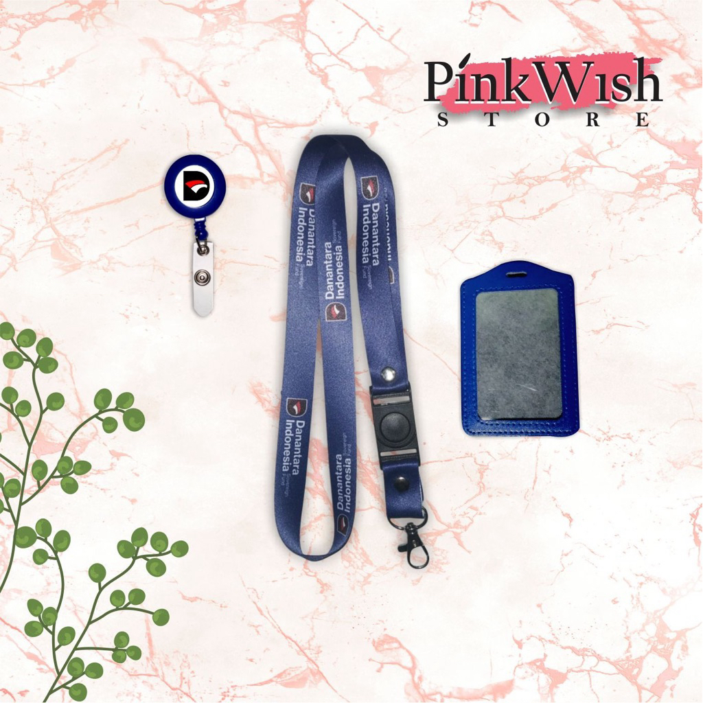 Lanyard DANANTARA INDONESIA / Tali idcard DANANTARA INDONESIA [Ready stock] Termurah