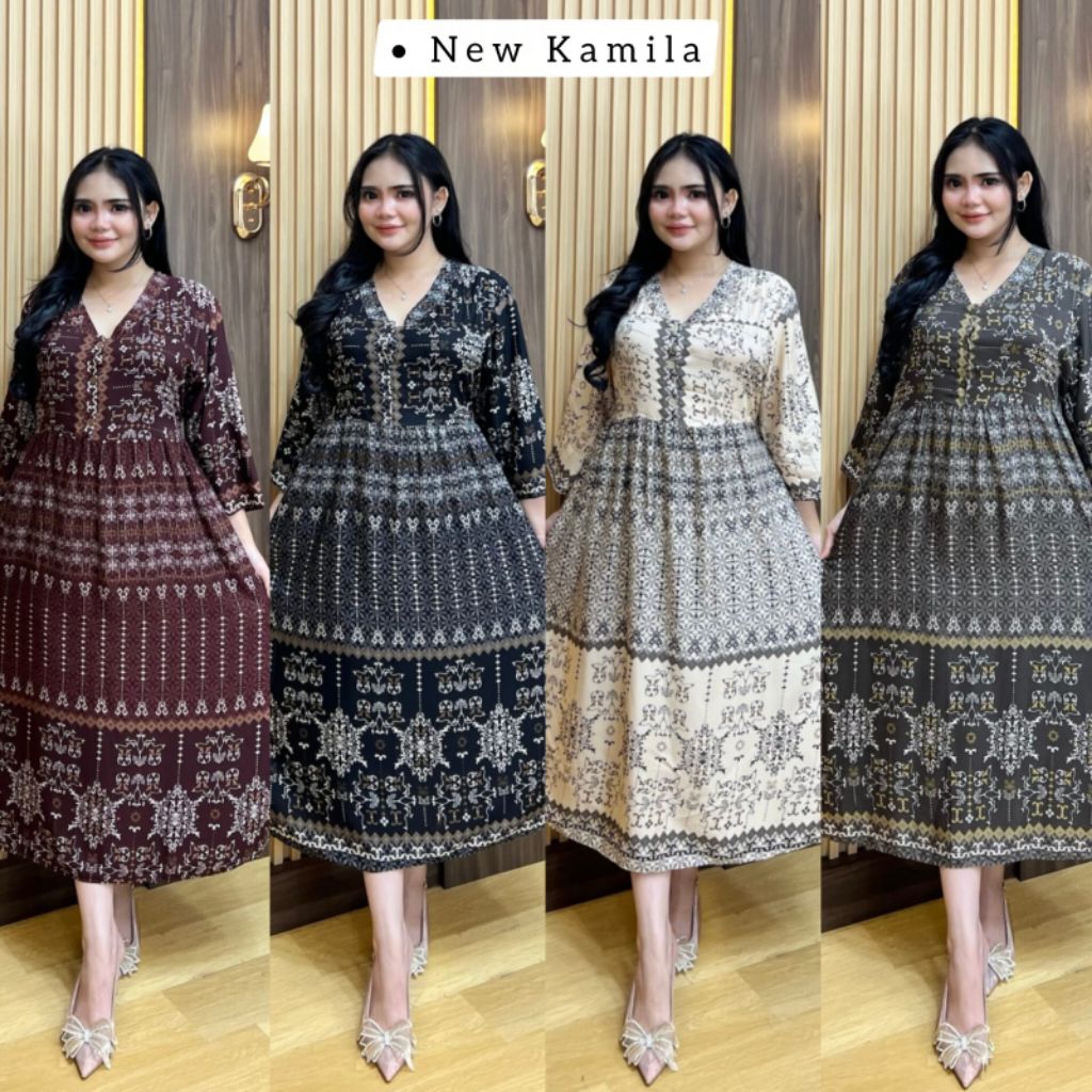 DRESS ARABELA/KAMILA DRESS/LONGDRESS RAYON/DRESS RAYON BUNGA/DASTER RAYON JUMBO/HOMEDRRSS/BAJU TIDUR