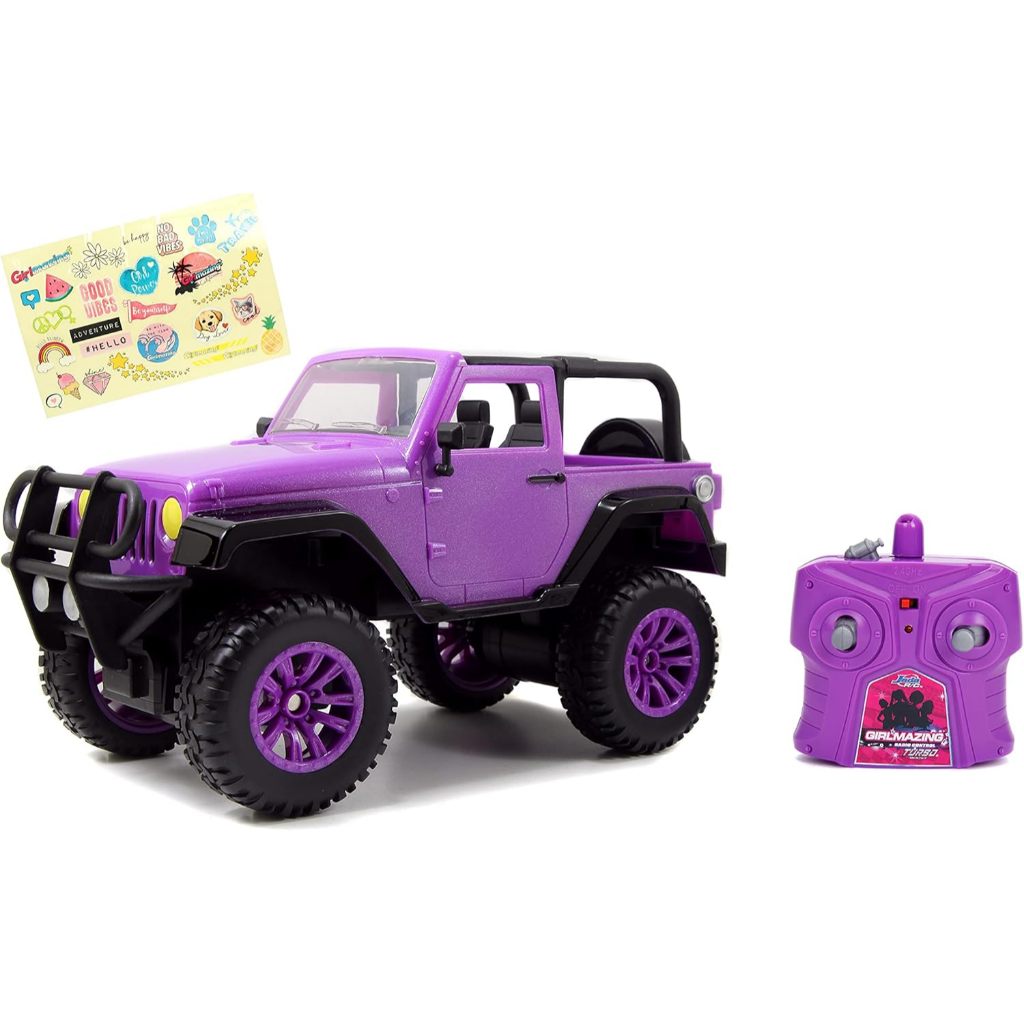 Girlmazing 1:16 Jeep Wrangler RC Radio Control Cars, Toys for Kids