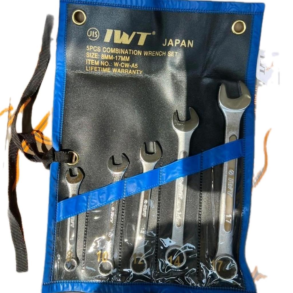 Kunci ring pas set 5pcs IWT Japan (8-17mm)