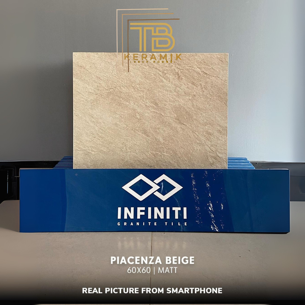 GRANIT LANTAI 60x60 PIACENZA BEIGE | MATT | INFINITI