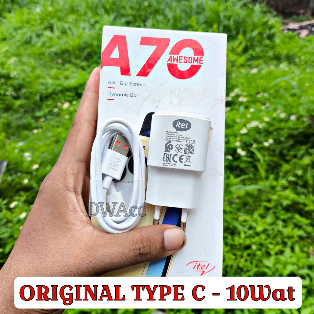 Charger ITEL S23 / A70. Asli Original Resmi Itel