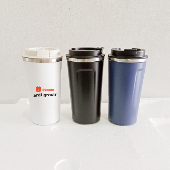 mug coffee stainless Mug Coffee Kapasitas 510 ml Bahan Stainless Steel mug custom