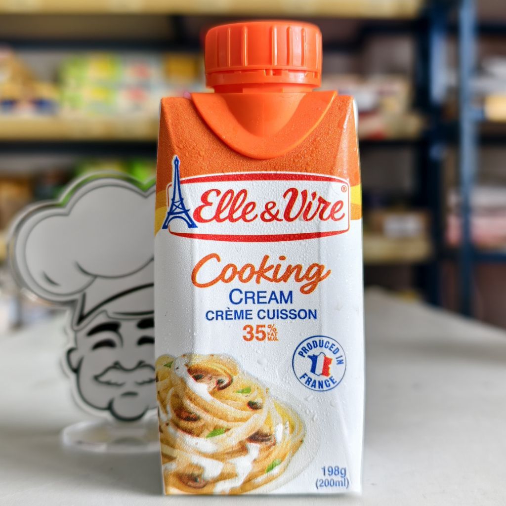 Cooking Cream Elle Vire 200Gr / Heavy Cream Elle Vire 200Gr