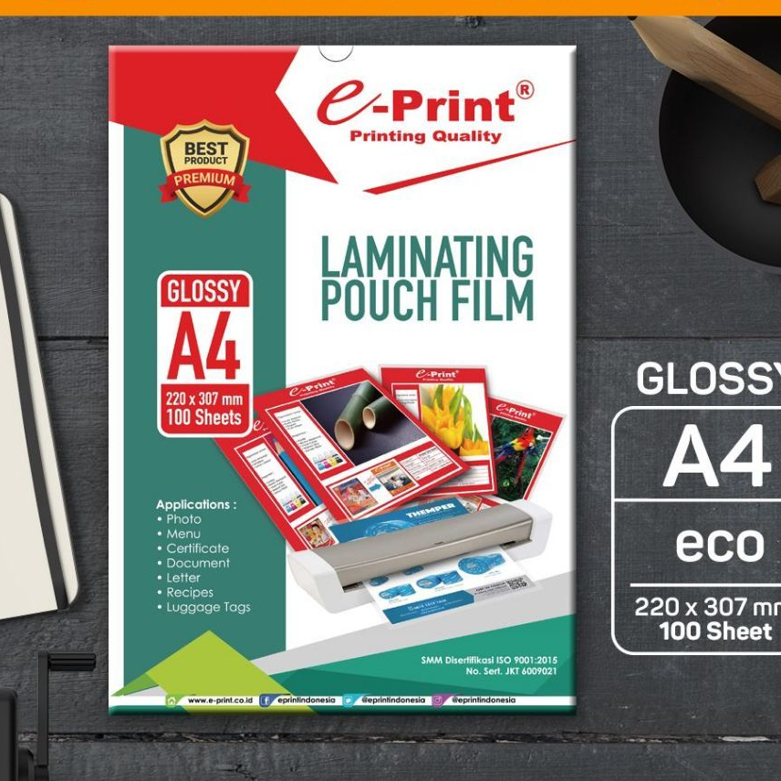

E-PRINT Plastik Laminating A4/F4 ECO