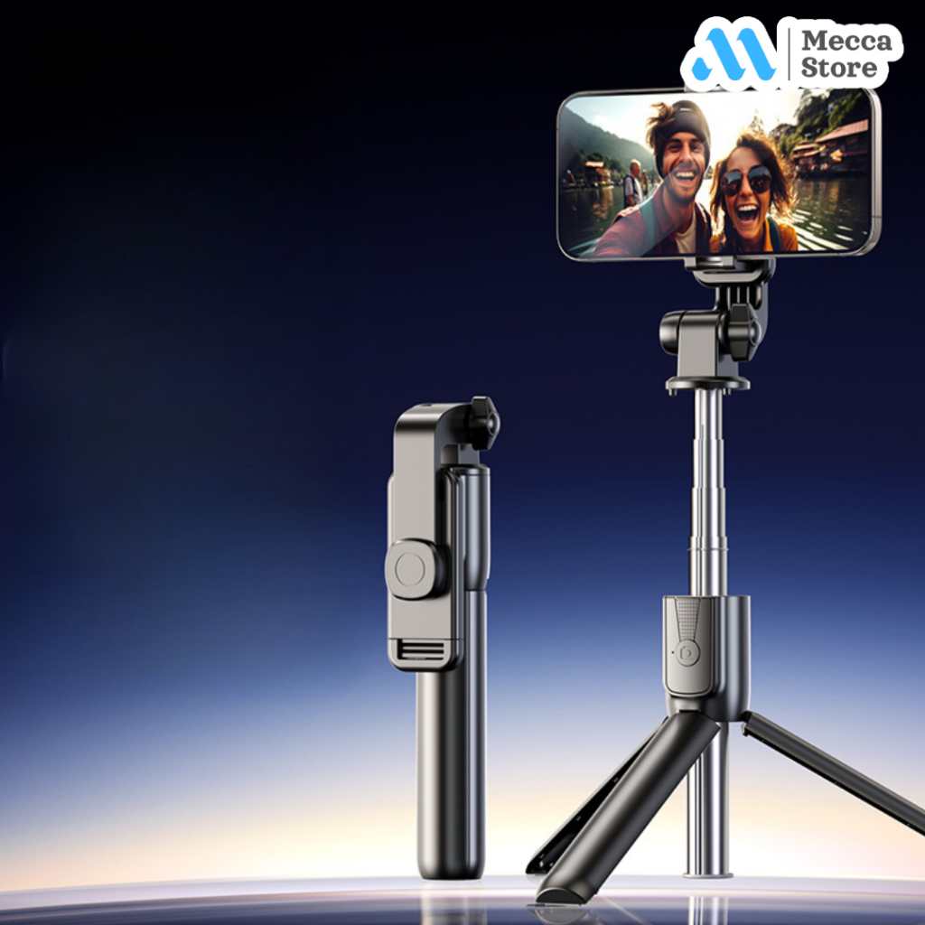 Tripod Kamera Aksi Tongsis Monopod Power Bank Bluetooth Remote