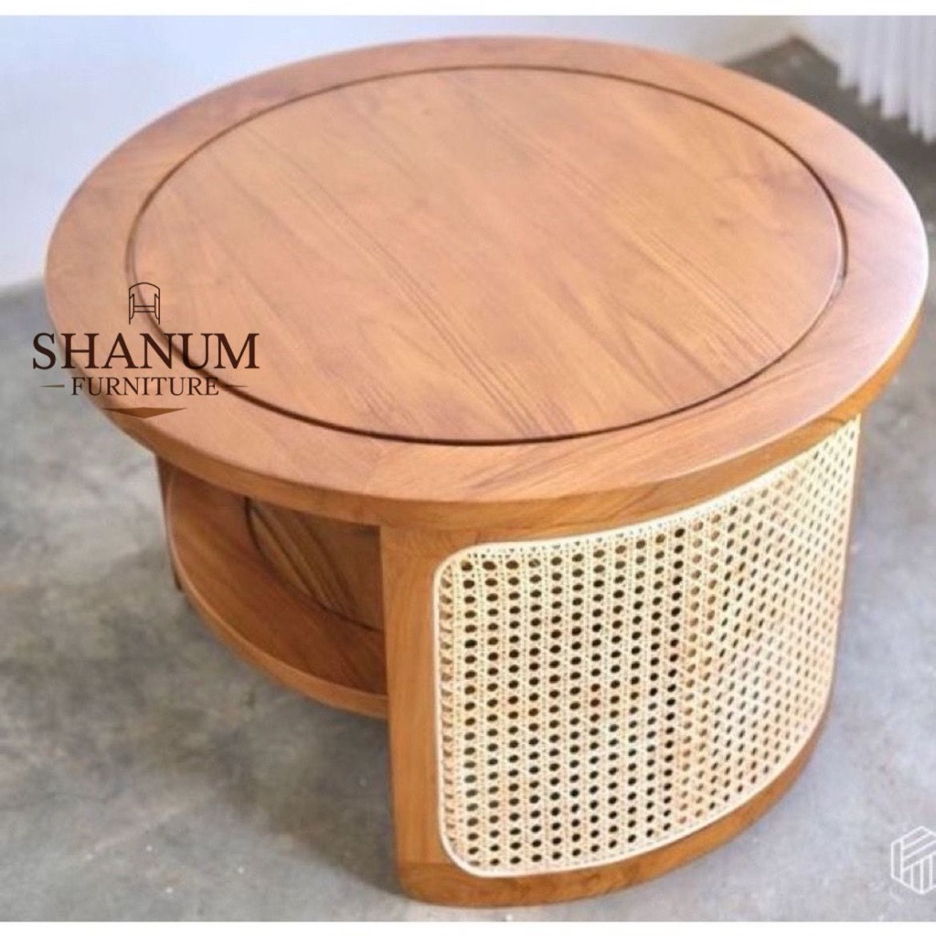 meja tamu rotan meja meja bulat rotan meja kopi meja rotan minimalis meja bulat rotan