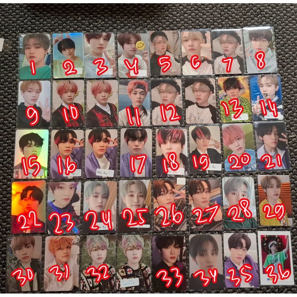photocard chenle nct dream murah laundry tc holo universe boring mumo hot sauce minibag kihno hello 