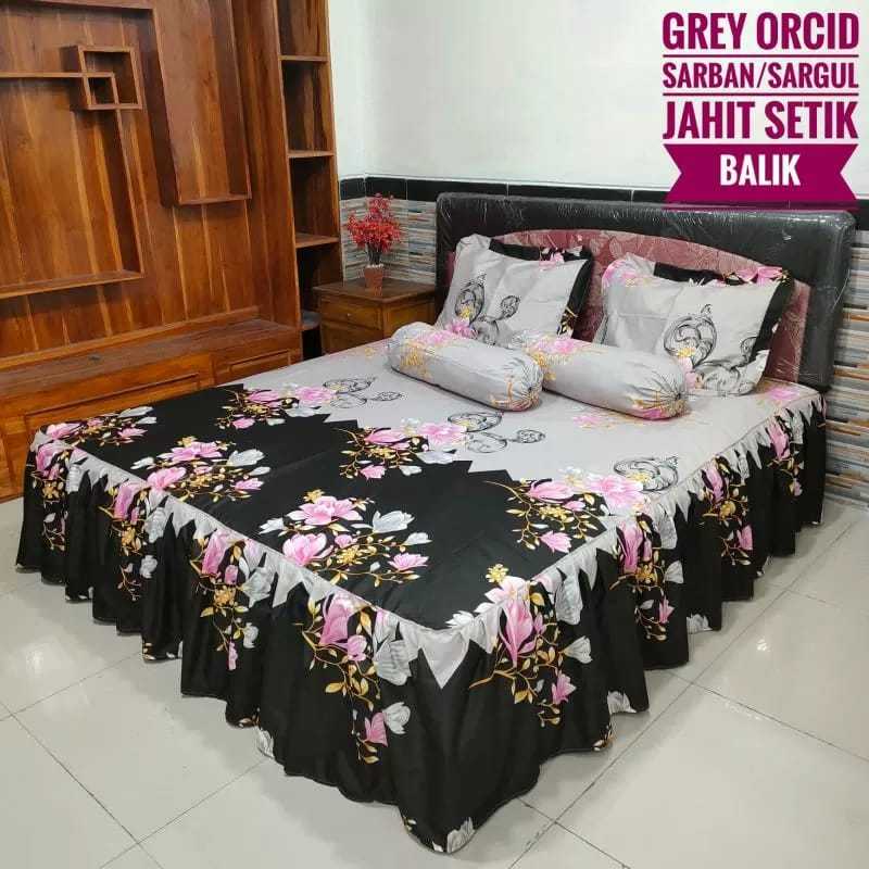 sprei rumbai motif bunga aesthetich sprei free sarban sargul ukuran 180x200 160x200 120x200 terlaris