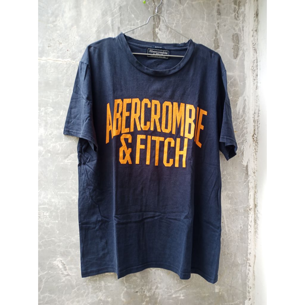 TS VINTAGE, ABERCROMBIE PRELOVED, Blue Navy.. Single Stitch