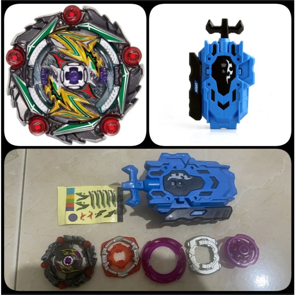 Gasing Gangsing Bey Burst Curse Satan Hurricane Universe B164 Kreis Satan SPRIGGAN REQUIEM NEW