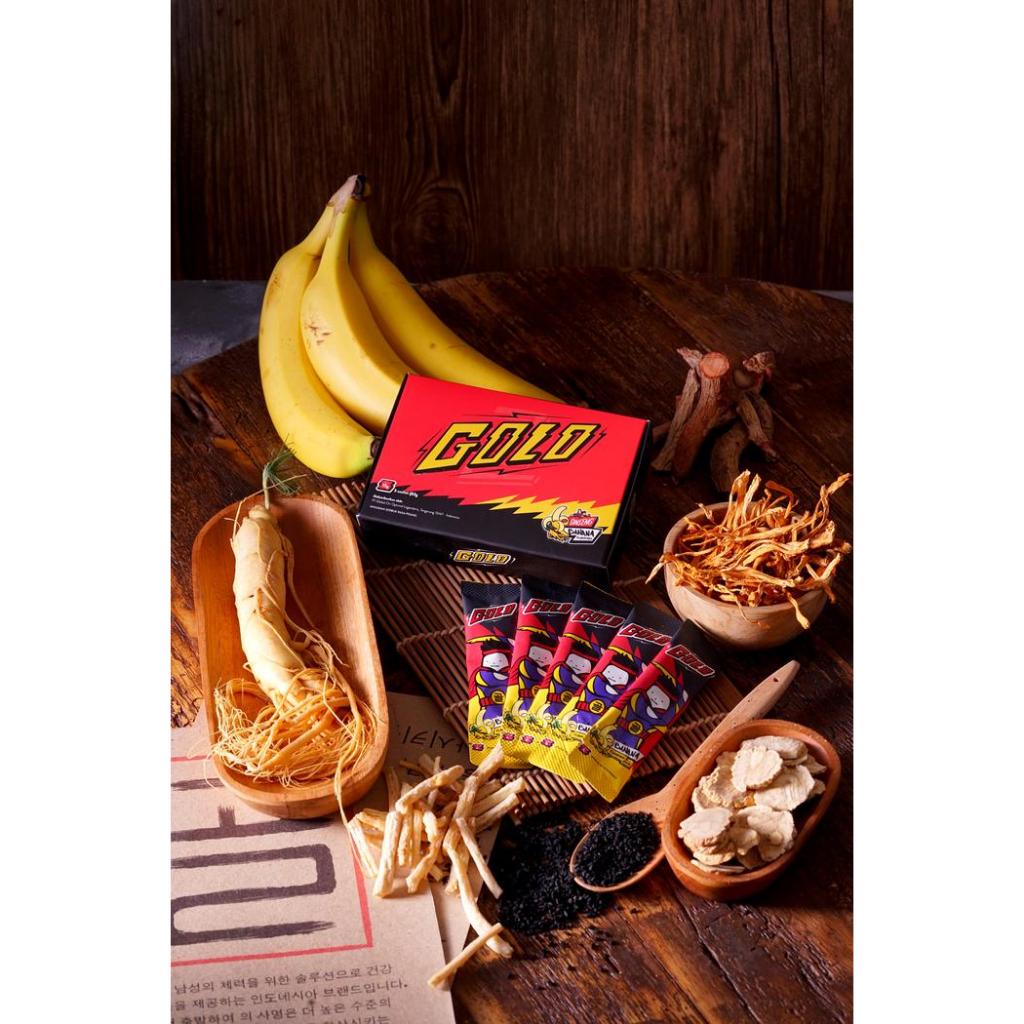 golo ginseng asli  minuman drink serbuk dengan korean ginseng