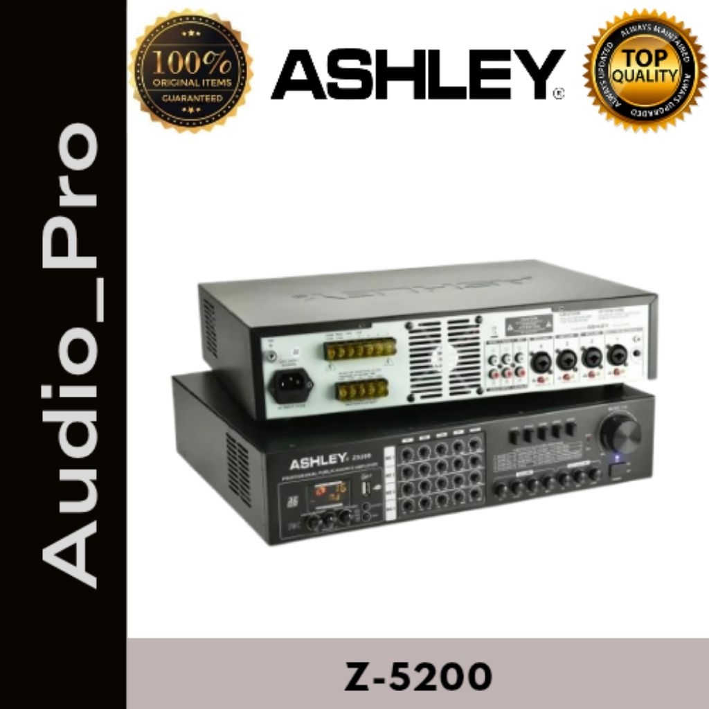 AMPLIFIER POWER ASHLEY Z5200 / POWER AMPLI ASHLEY Z-5200