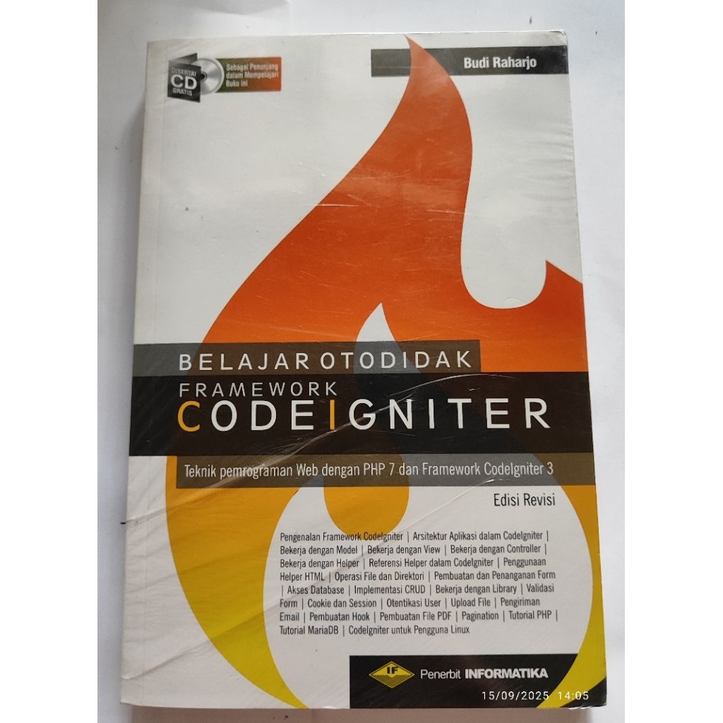Belajar otodidak framework codeigniter