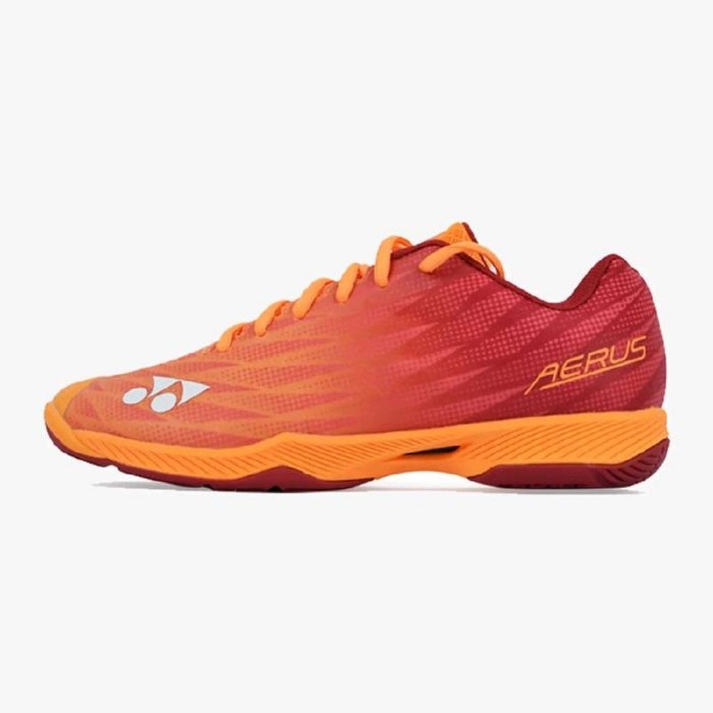 Sepatu Badminton Power Cushion Aerus 3 (Orange/Red) Olahraga Sport - 40

