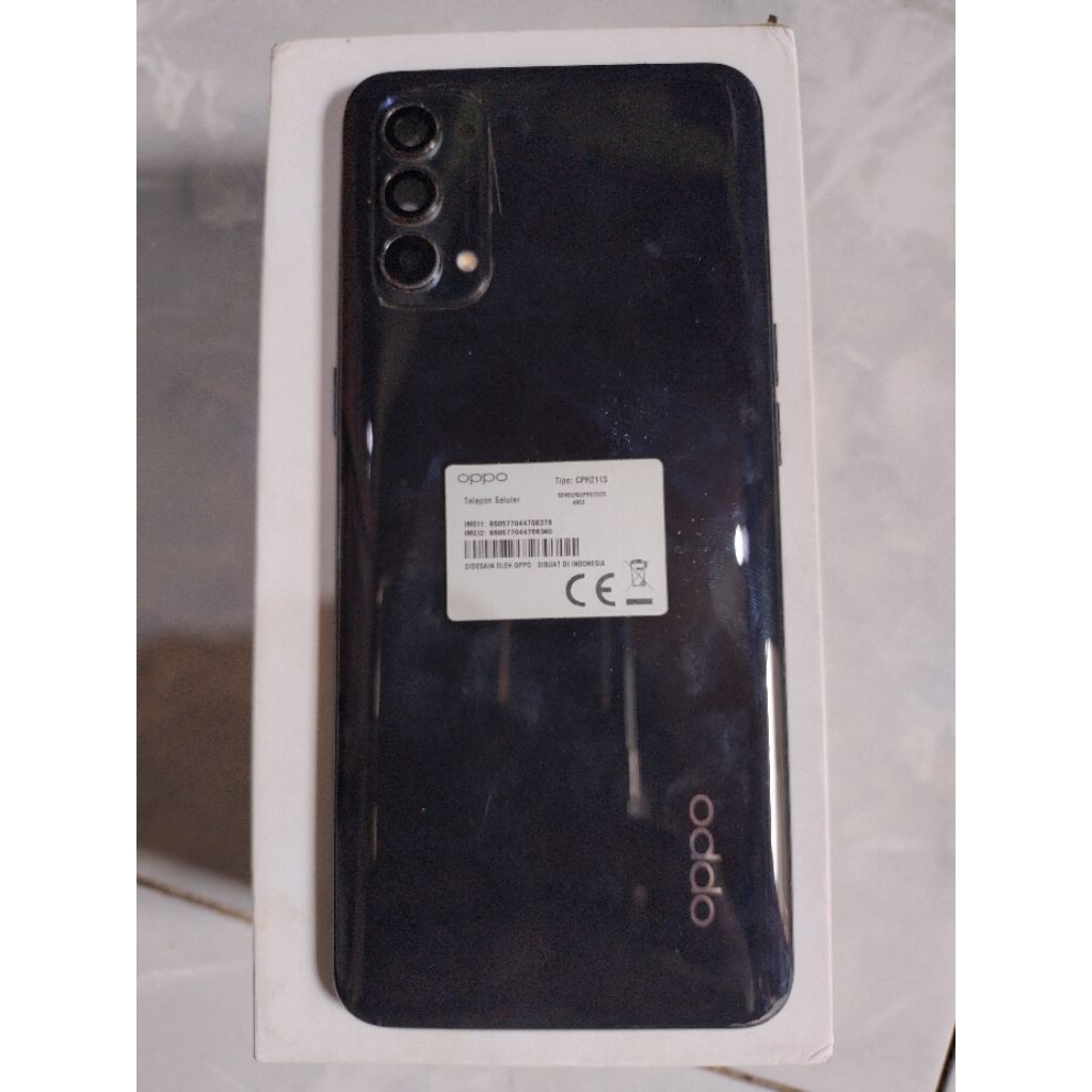 satu set backdoor dan bazel Oppo Reno 4 4g original copotan