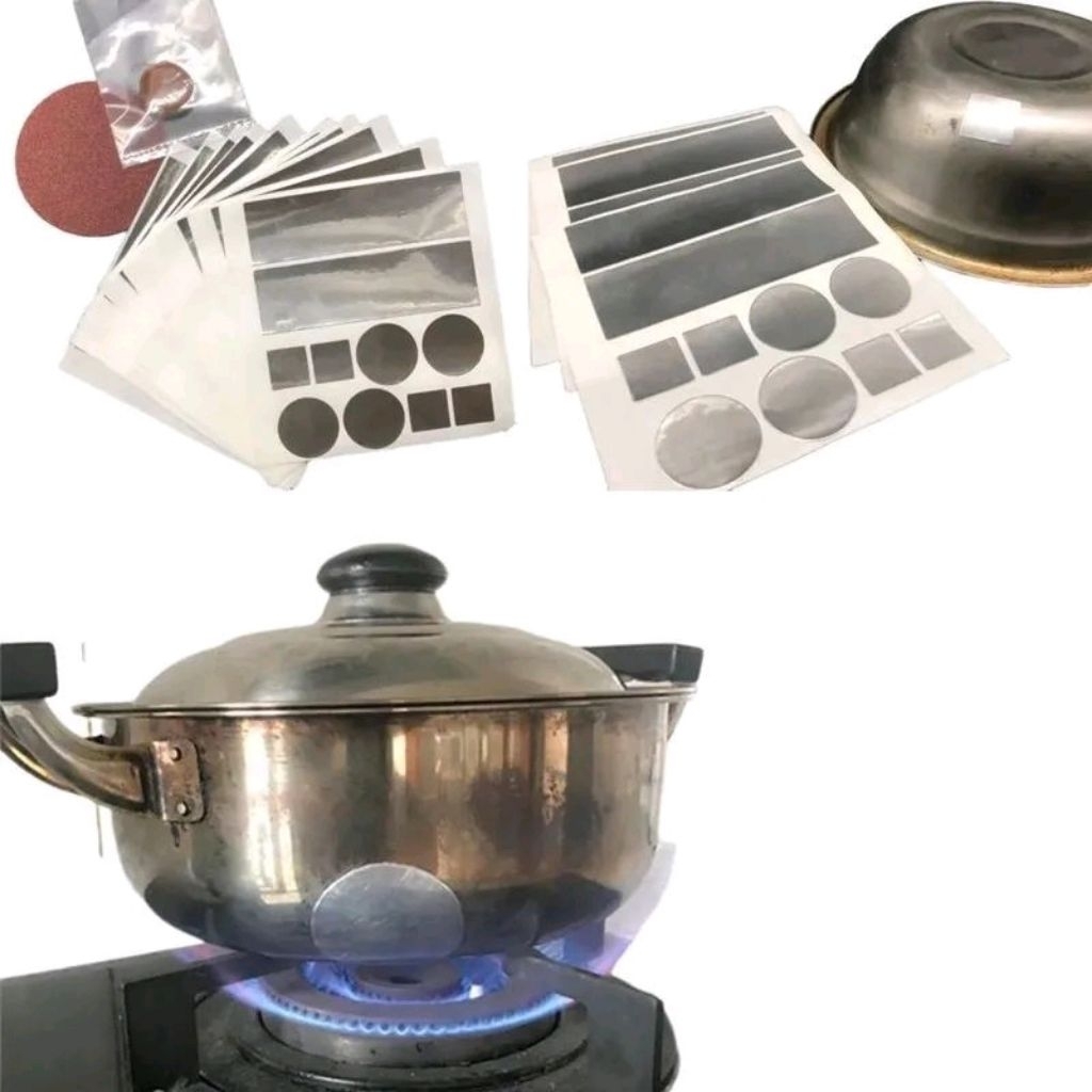 10pcs Alat Tambal Panci Bocor Lem Tambal Panci Bocor Penambal Panci Lem Panci Bocor Pelekat