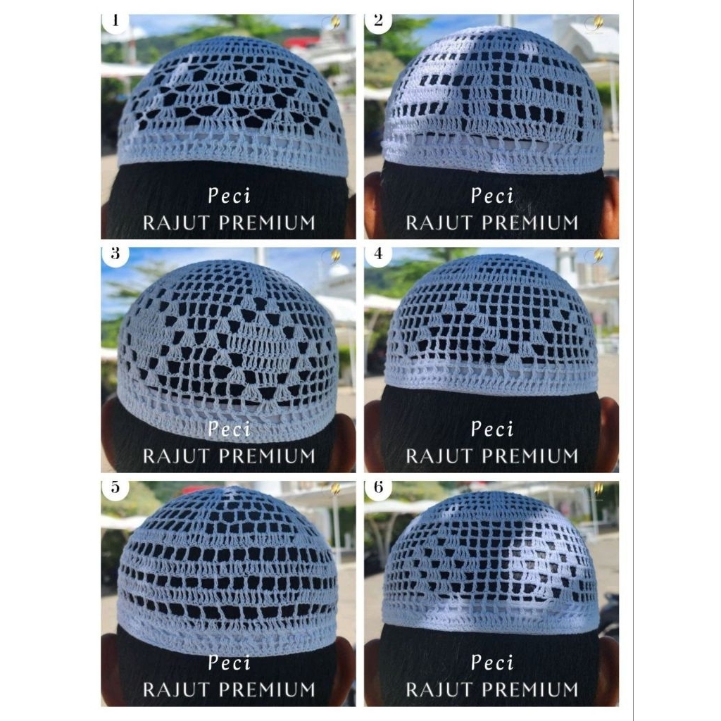 peci rajut dewasa (ready peci rajut biasa dan premium) dan anak ori saudi