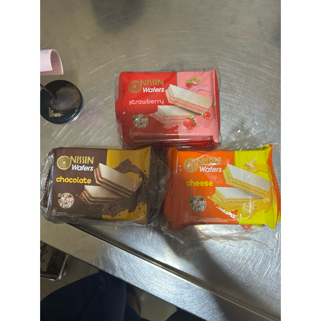 

Nissin wafer pak 42gram isi 5