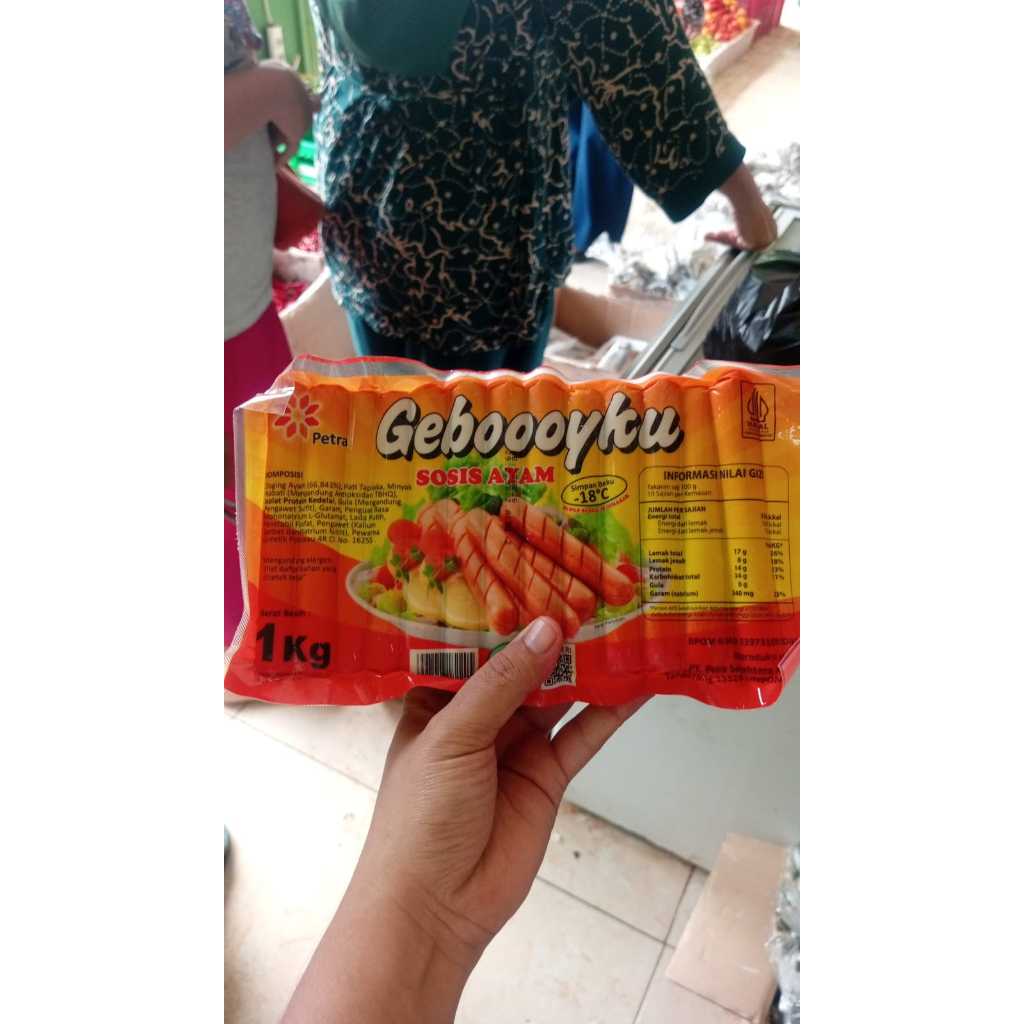 Geboooyku Sosis Ayam 1kg
