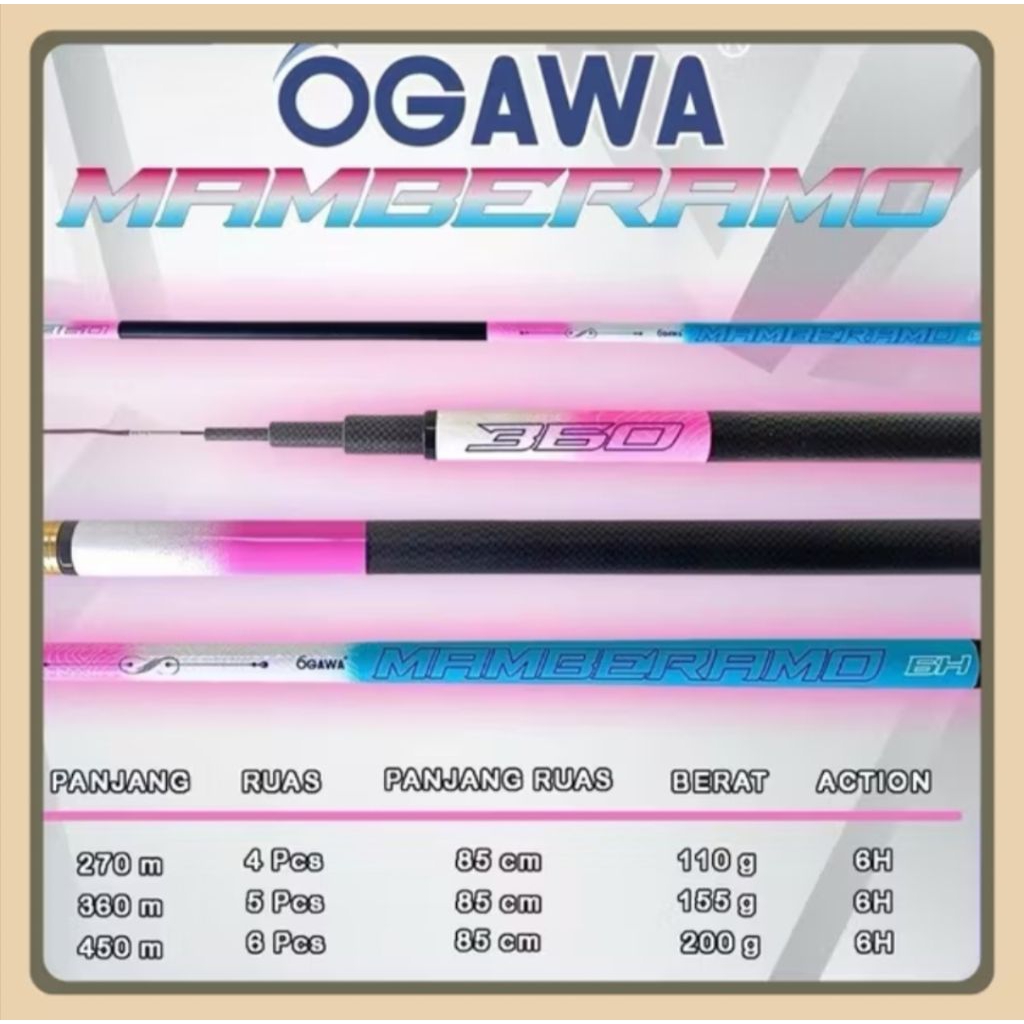 JORAN TEGEK OGAWA MEMBRAMO CARBON HARD ORIGINAL