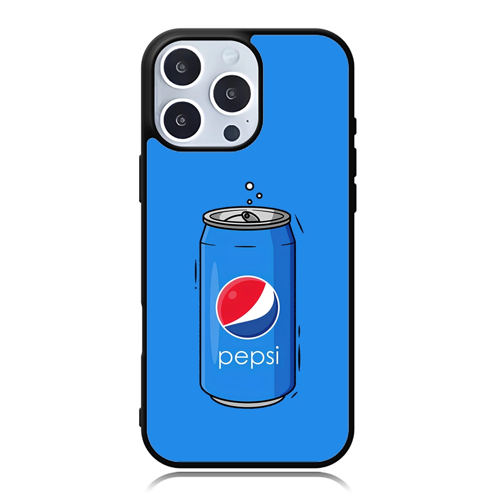 iPhone Case 16 15 14 13 12 11 X XR Xs 8 7 6 5 Plus Pro Max SE Softcase Custom PEPSI Cola