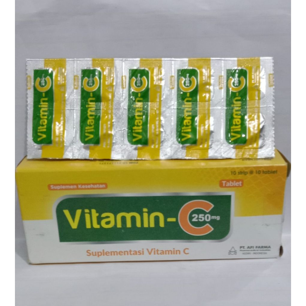 vit c 250 mg strip 10 tablet