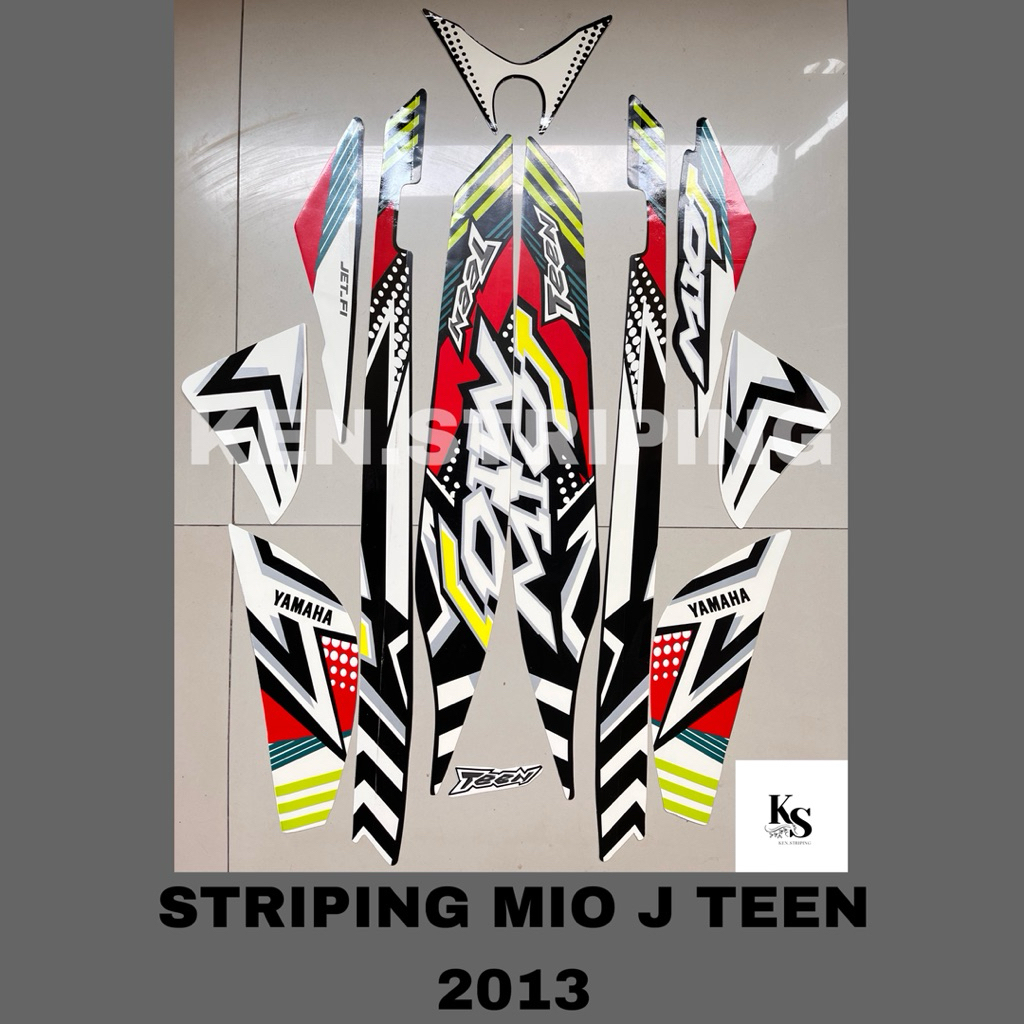 Striping stiker Mio J Teen 2013