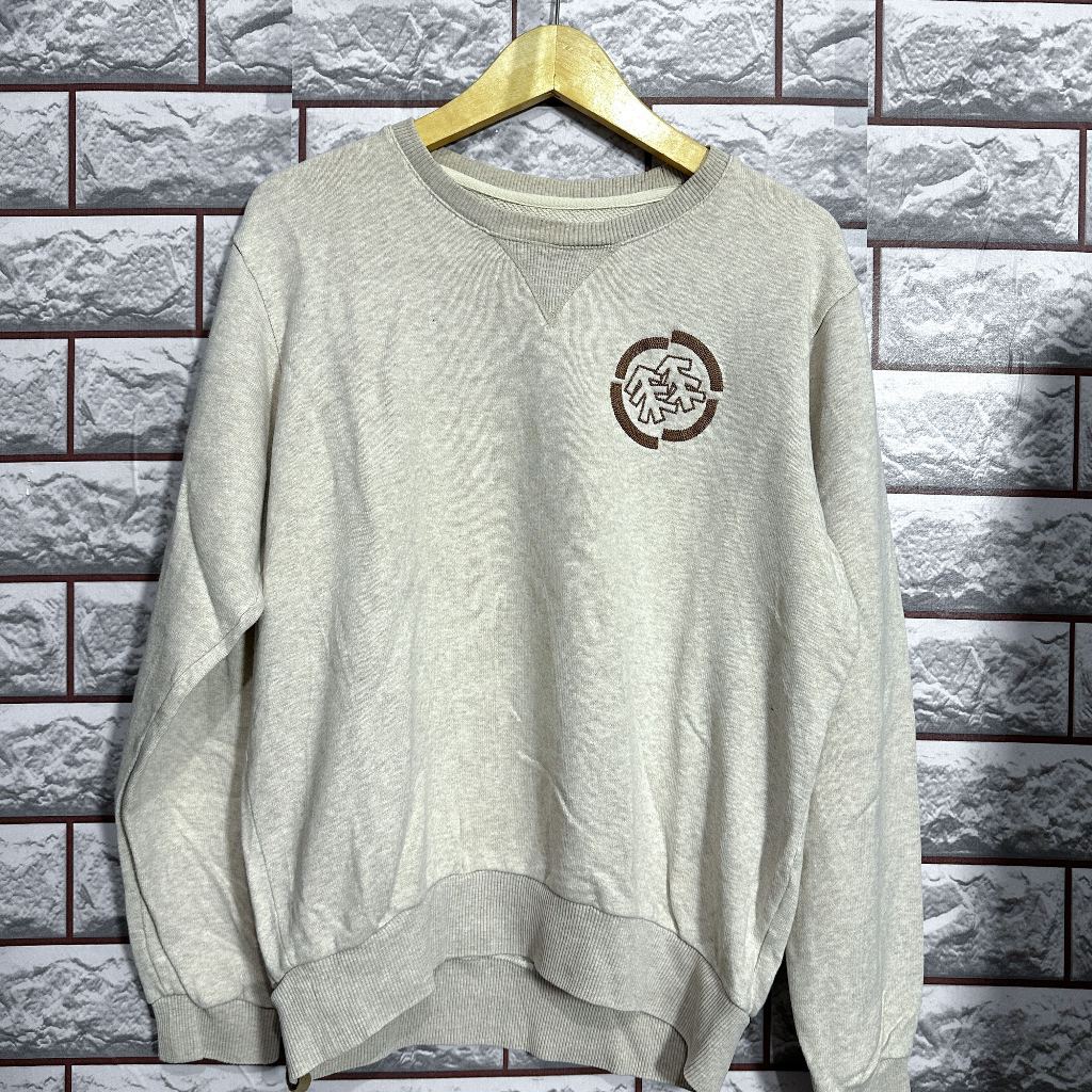 Kolon Sport Cream - Chest Logo (Crewneck)