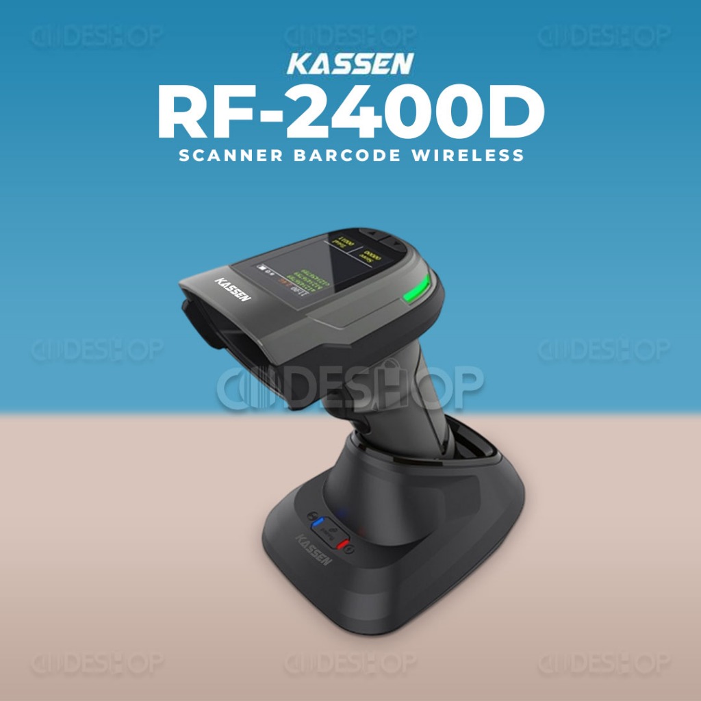 Scanner Barcode Kassen RF-2400 Scanner Imager Wireless 400m