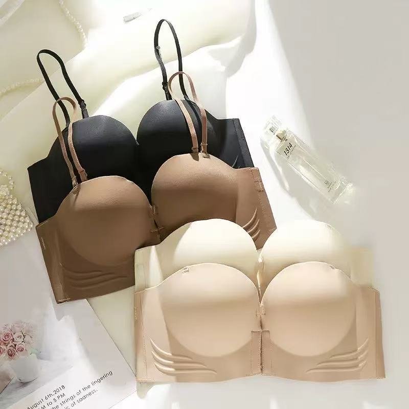 HOHO_HWANG B-216 Bra Wanita Seamless Tanpa Kawat Nyaman