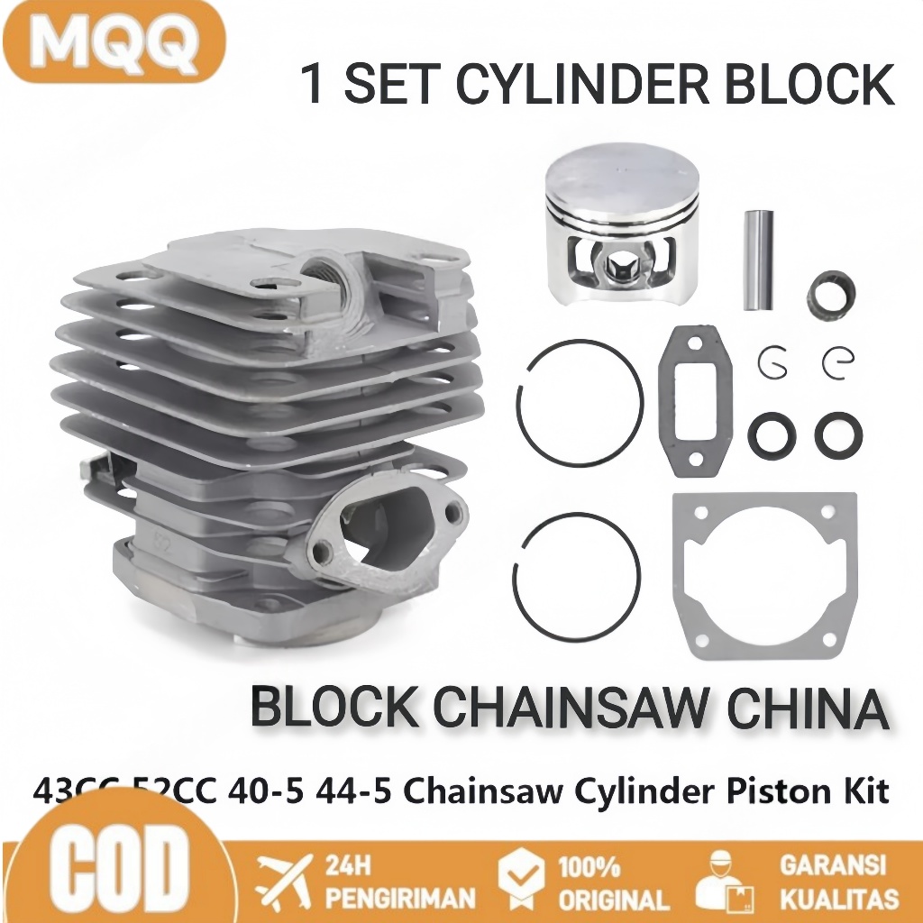 (COD) Blok Maestro 5800 Block SENSO Maestro 6500 Cylinder Blok Chainsaw 5800