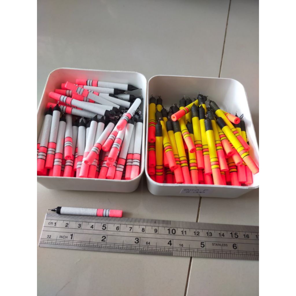 AMPUL PANCING BUSA PANJANG 6CM ( 2 PCS )