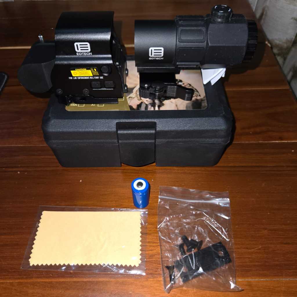 Holosight Eotech EXPS3 + G45 5x Magnification