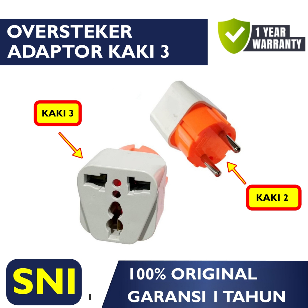 Sambungan Colokan Over Steker Serbaguna Oversteker VISICOM VS-508