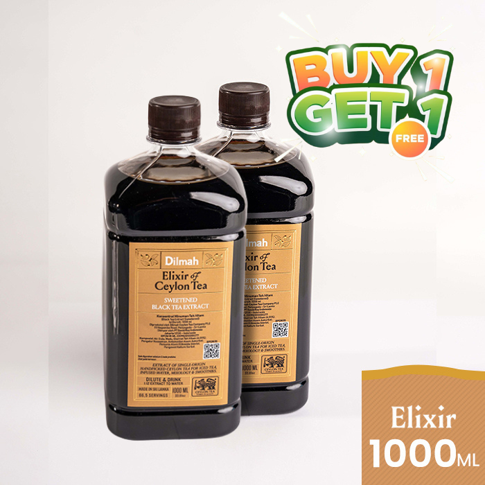 

BUY 1 GET 1 Dilmah Elixir of Ceylon Black Tea 1000ML