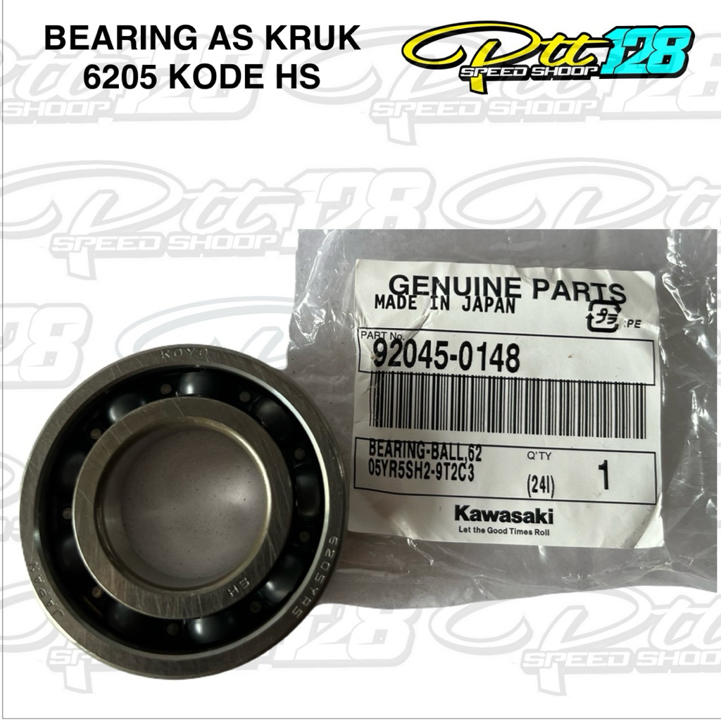 BEARING AS KRUK NINJA HIGH SPEED KODE HS LAHER KRUK AS FIZR HI SPEED ORIGINAL KAWASAKI 92045-0148