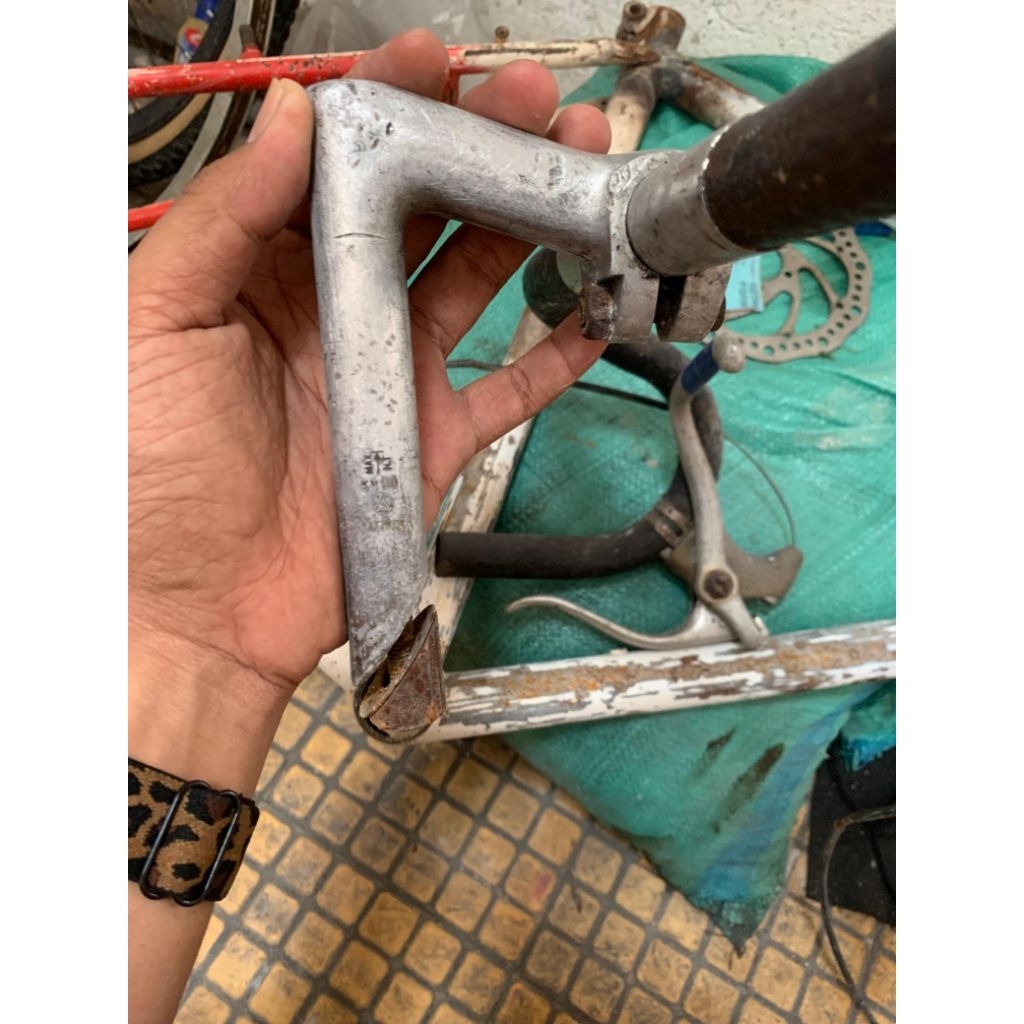 bar set sepeda balap federal alpha stem stang set sepeda balap