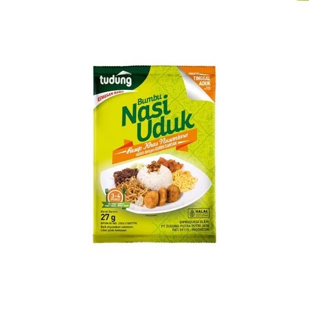 Tudung Bumbu Nasi Uduk, bumbu instan untuk membuat nasi uduk khas Nusantara.