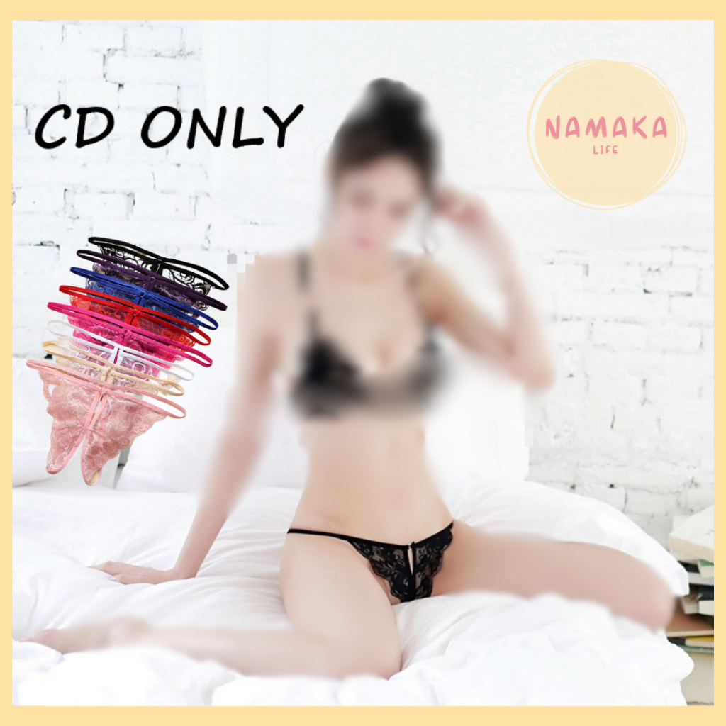 [NL] (CD AJA) WANITA BROKAT SEXY LINGERIE CELANA DALAM OPEN CROTCH SEKSI KOLOR PEREMPUAN COD 524