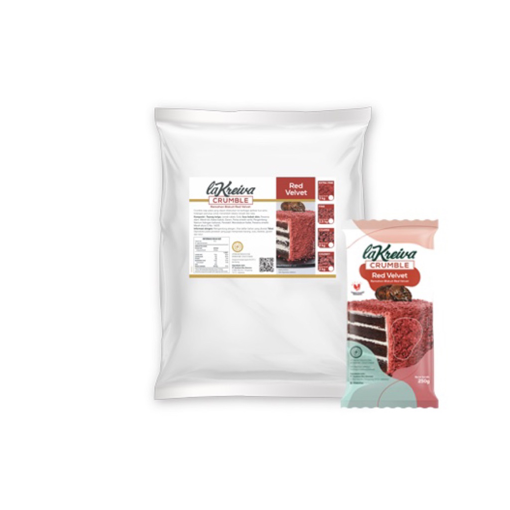 

LA KREIVA Red Velvet Crumble Repacking 100gr 200gr