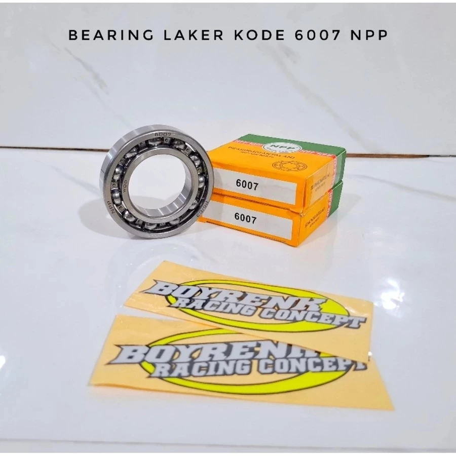 BEARING LAHER LAKER KRUK AS KODE 6007 NPP BOYRENK RACING CONCEPT